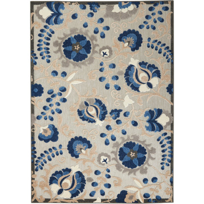 Tapis d'intérieur/extérieur à motif floral Nourison Alice