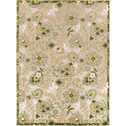Tapis d'intérieur/extérieur à motif floral Nourison Alice