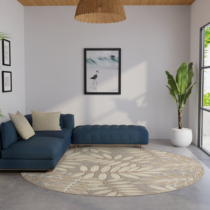 Tapis d'intérieur/extérieur à motif floral Nourison Alice