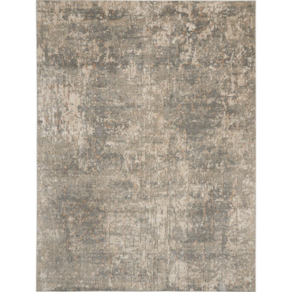 Tapis Nourison Concerto à motifs abstraits beige et gris vieilli