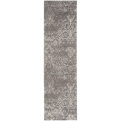 Tapis contemporain Nourison Damas vieilli