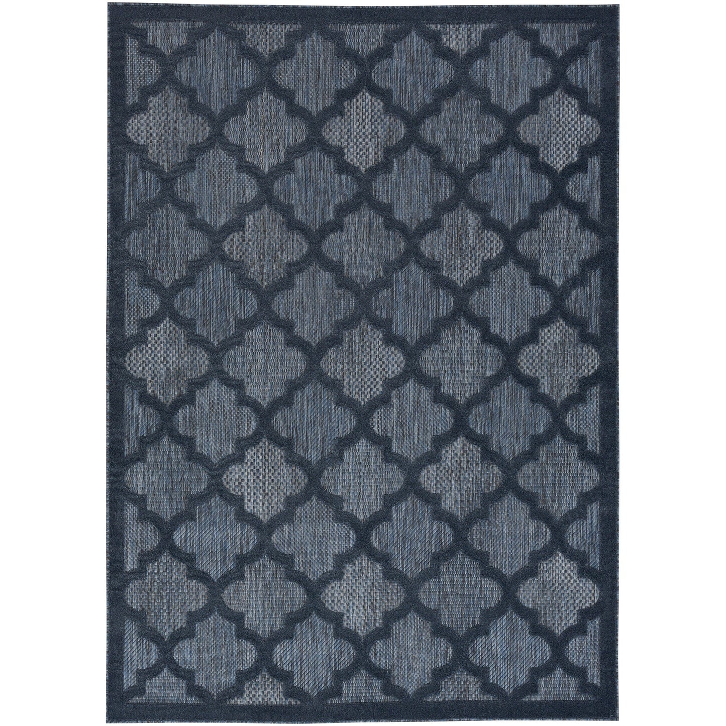 Tapis Nourison Easy Care intérieur/extérieur à motif treillis marocain