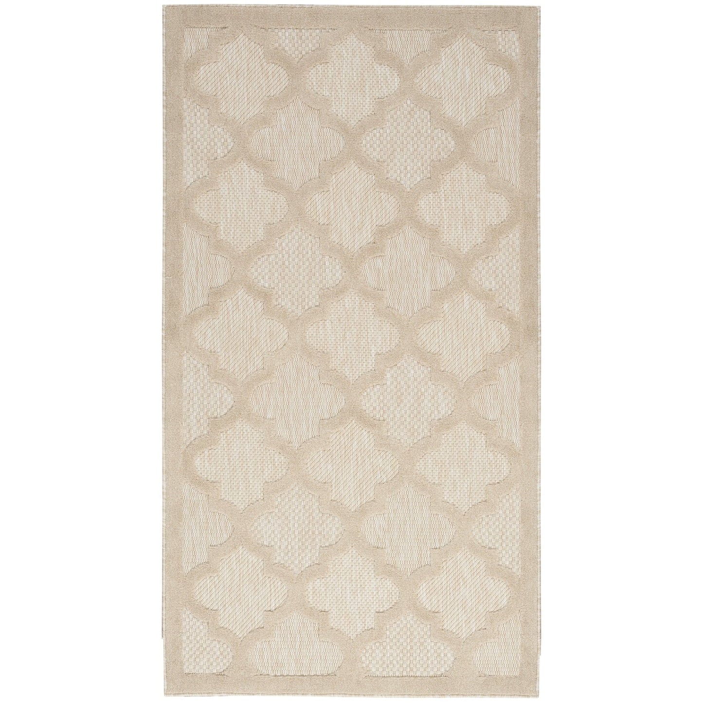 Tapis Nourison Easy Care intérieur/extérieur à motif treillis marocain
