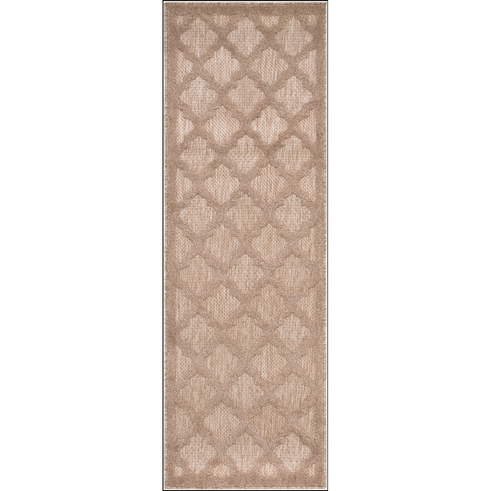 Tapis Nourison Easy Care intérieur/extérieur à motif treillis marocain