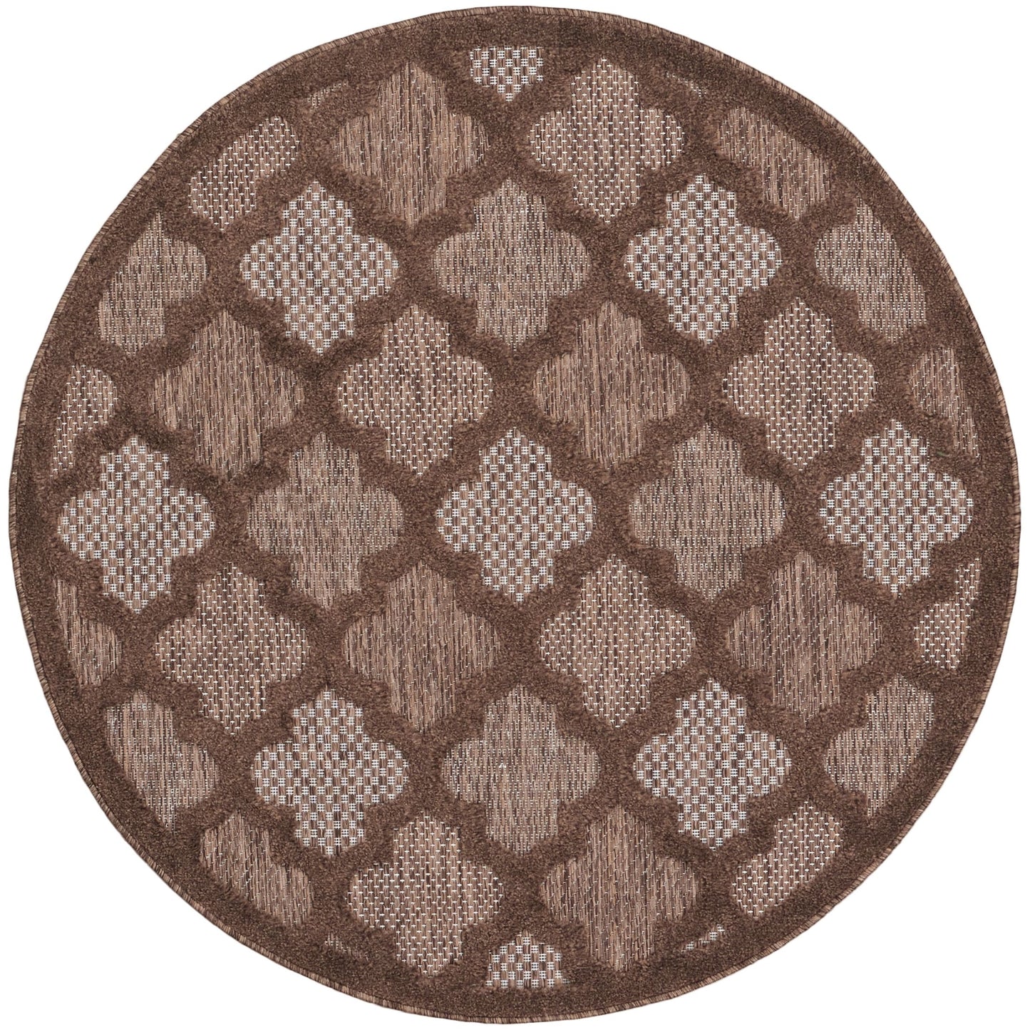 Tapis Nourison Easy Care intérieur/extérieur à motif treillis marocain
