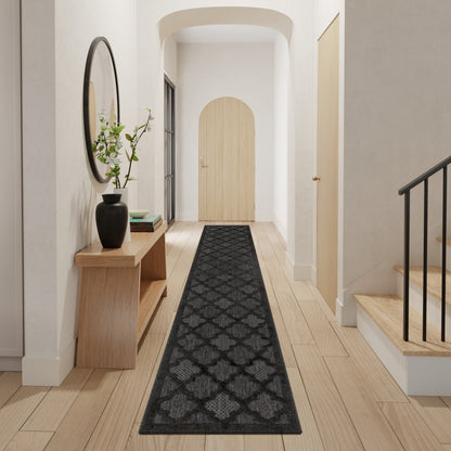 Tapis Nourison Easy Care intérieur/extérieur à motif treillis marocain