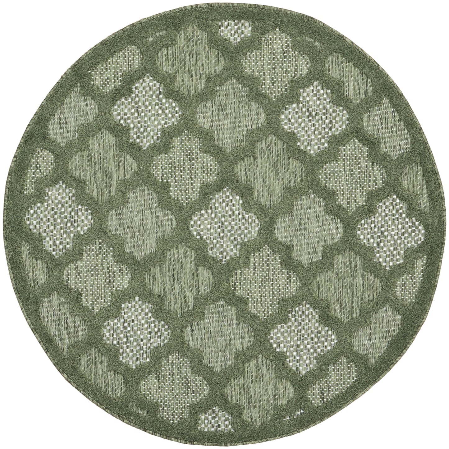Tapis Nourison Easy Care intérieur/extérieur à motif treillis marocain