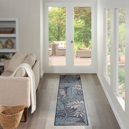 Tapis d'intérieur/extérieur Nourison Garden Oasis, inspiré par la nature