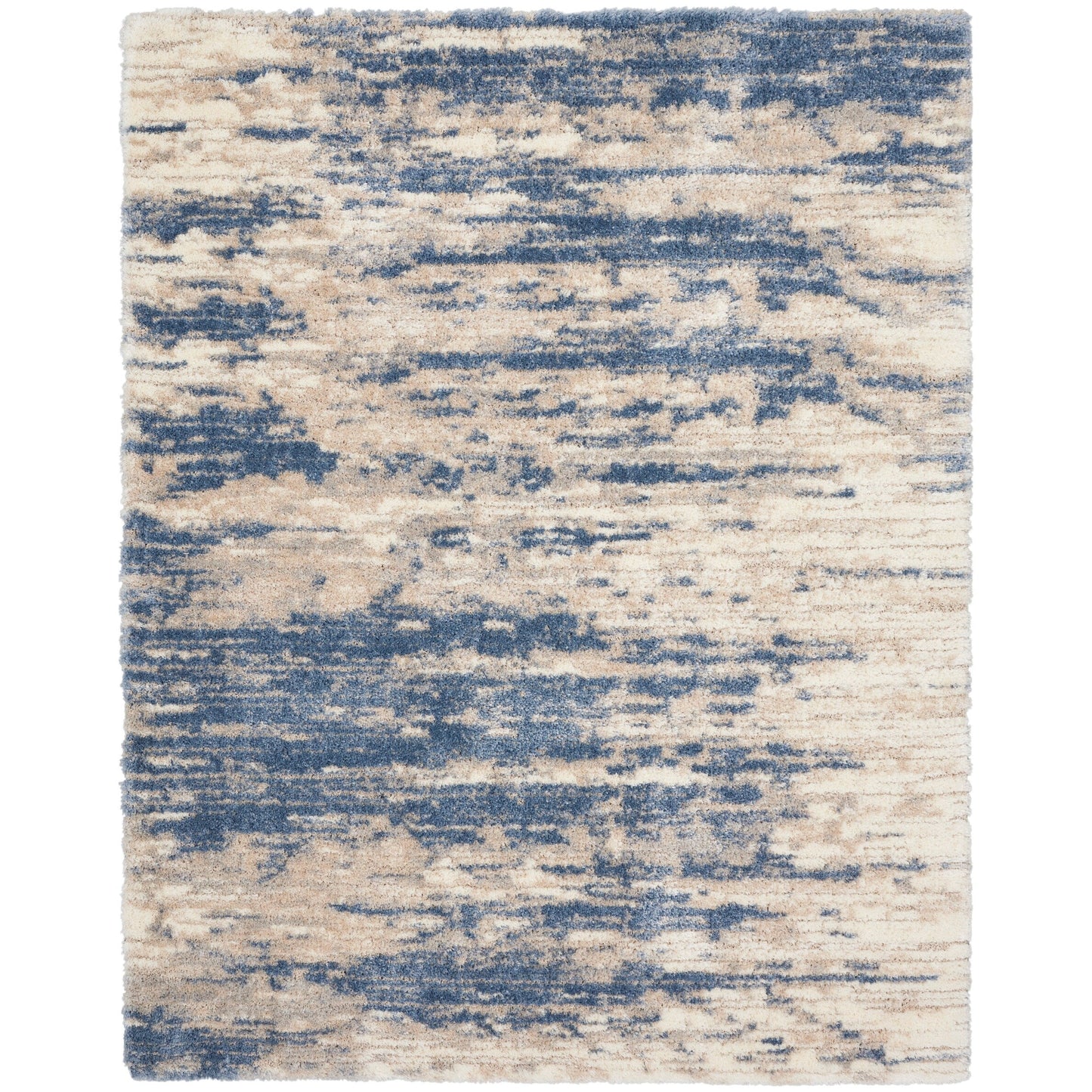 Tapis Nourison Luxueux Shag Abstrait Glamour à poils ultra-doux