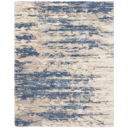 Tapis Nourison Luxueux Shag Abstrait Glamour à poils ultra-doux