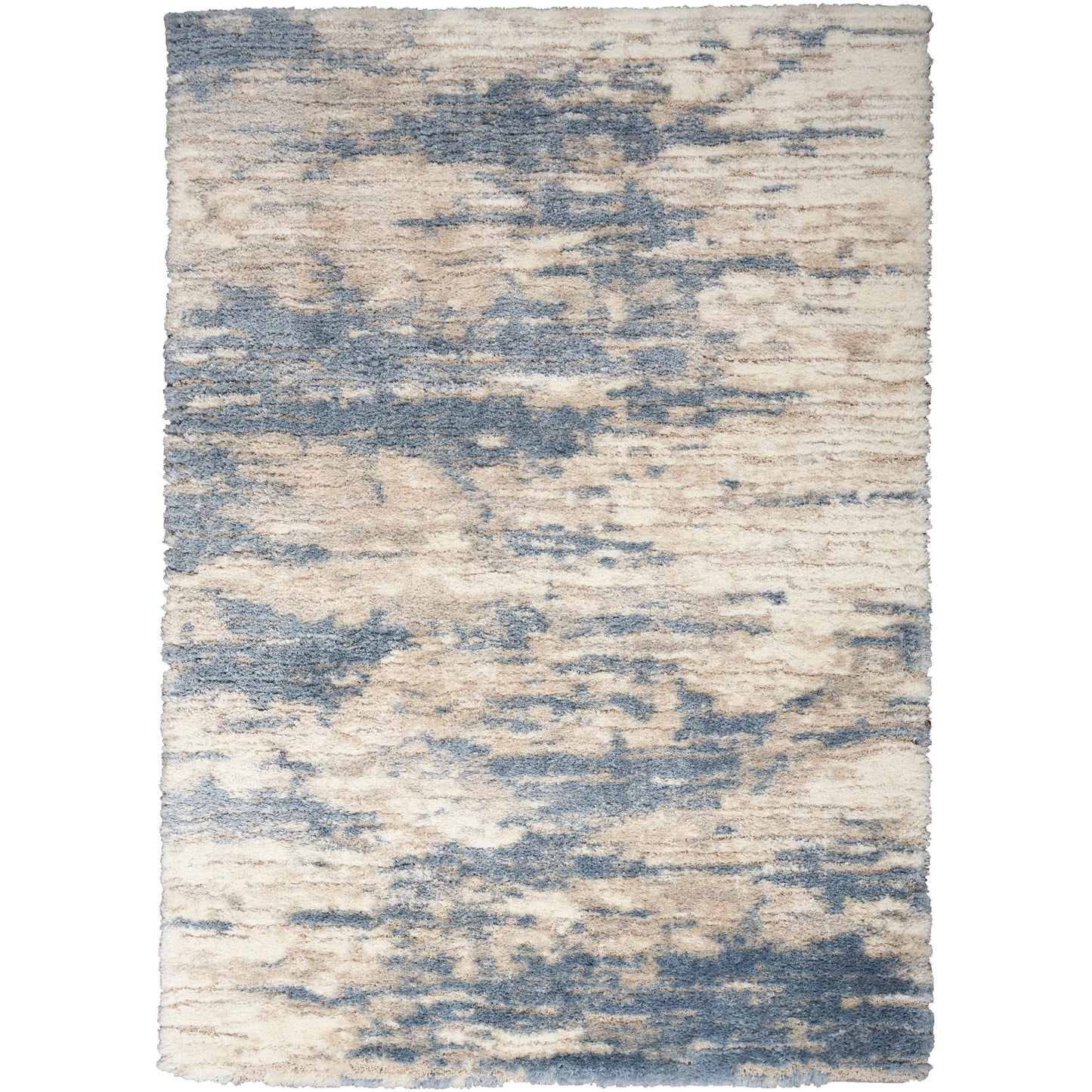 Tapis Nourison Luxueux Shag Abstrait Glamour à poils ultra-doux
