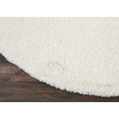 Tapis Nourison Malibu Shag moderne en peluche unie