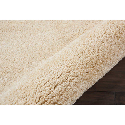 Tapis Nourison Malibu Shag moderne en peluche unie