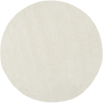 Tapis Nourison Malibu Shag moderne en peluche unie