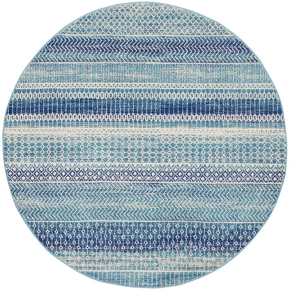 Tapis Nourison Passion bleu indigo à motif géométrique côtier