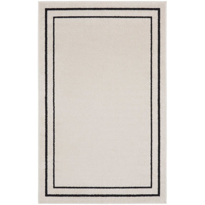 Tapis d'intérieur/extérieur uni Nourison Sandy