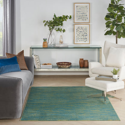 Tapis d'intérieur/extérieur Nourison moderne et uni