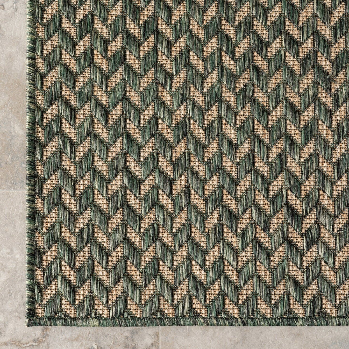 Tapis d'intérieur/extérieur à chevrons Nuloom Camryn