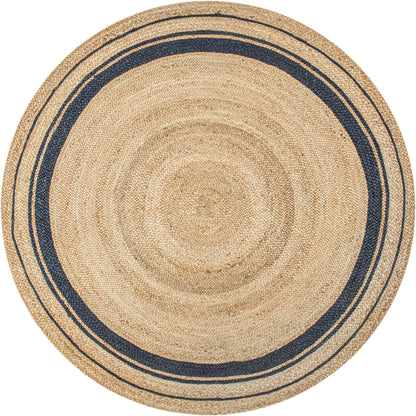 Tapis de sol Nuloom Rikki Coastal en jute tressé