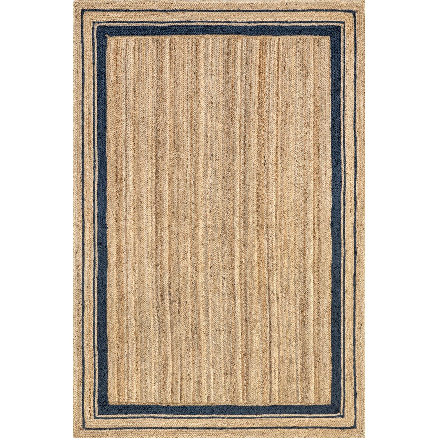 Tapis de sol Nuloom Rikki Coastal en jute tressé