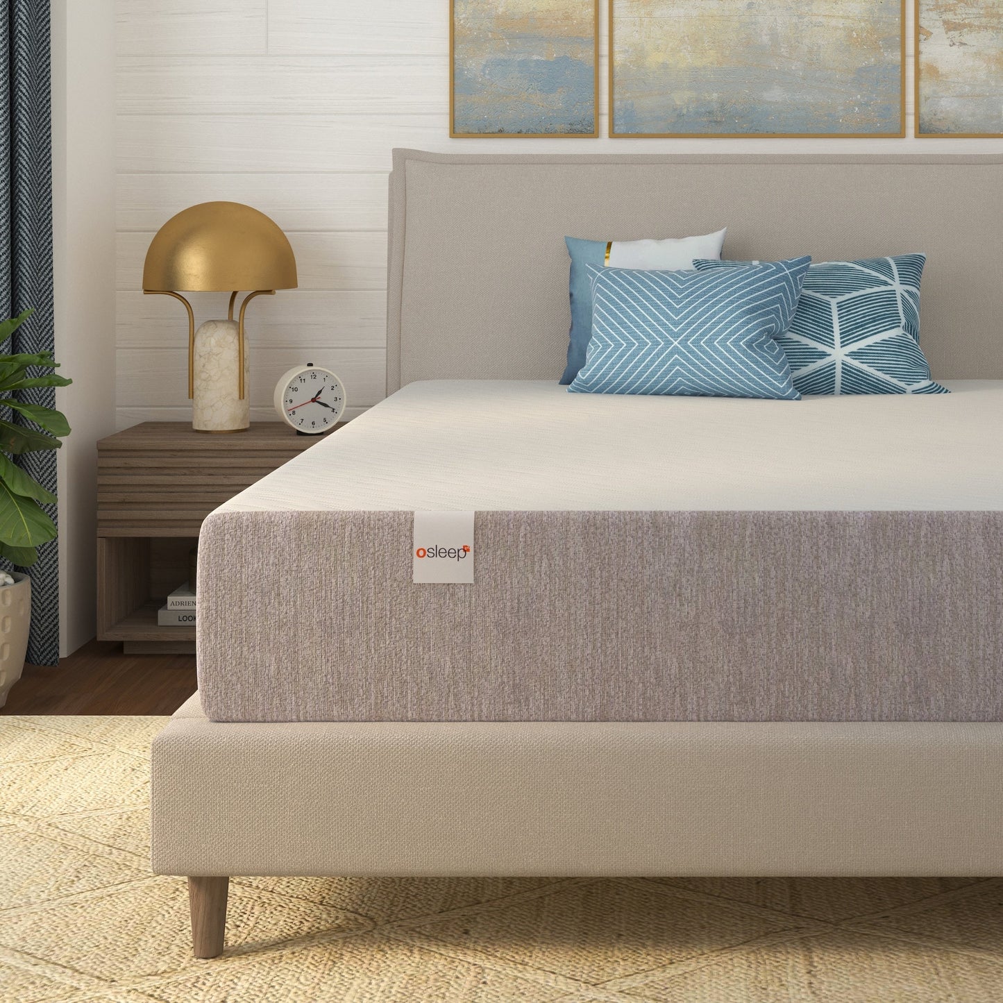 Matelas Select Luxury de 30 cm en mousse à mémoire de forme et gel, fermeté moyenne