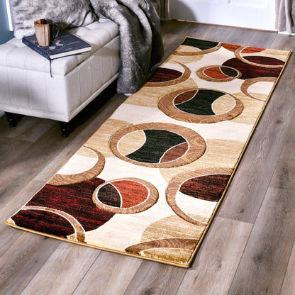 Tapis Orelsi Collection Cercles Géométriques Abstraits