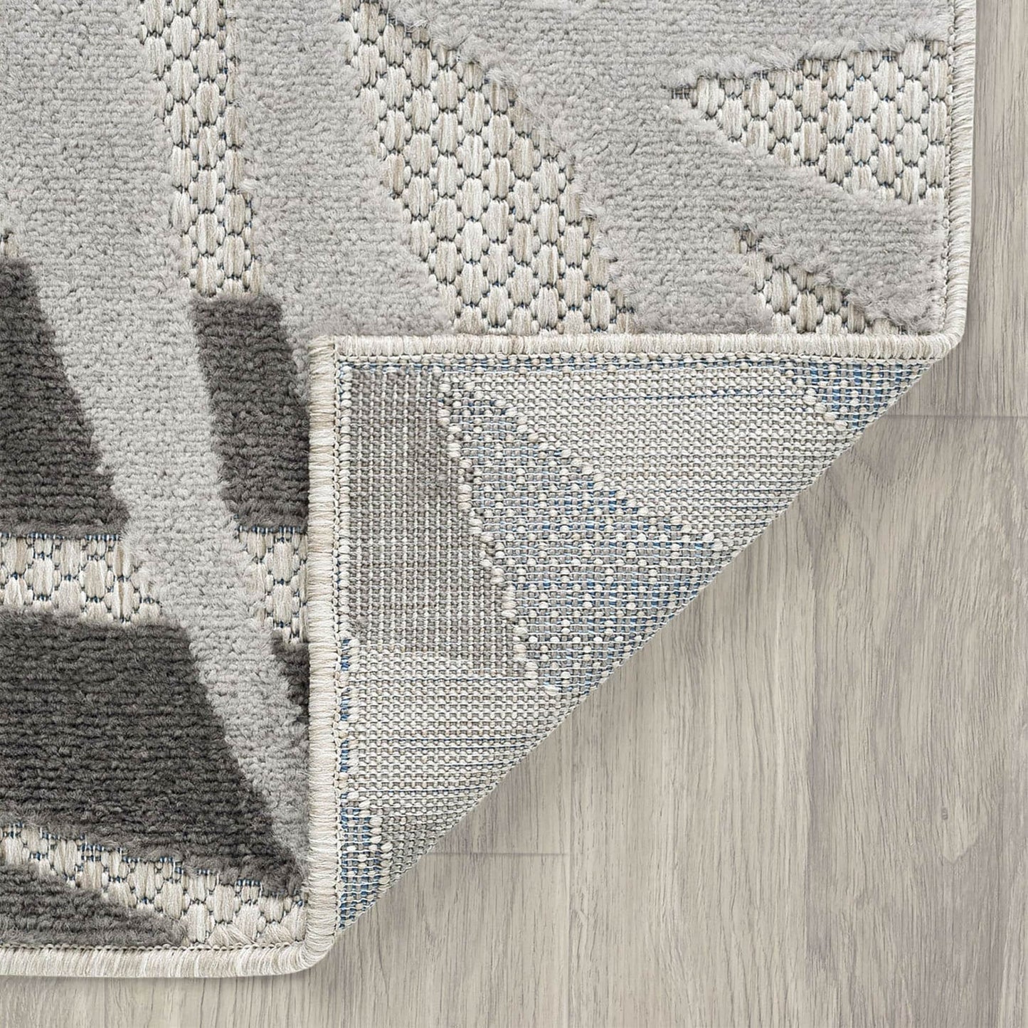 Tapis d'intérieur/extérieur à motif floral côtier Origin.