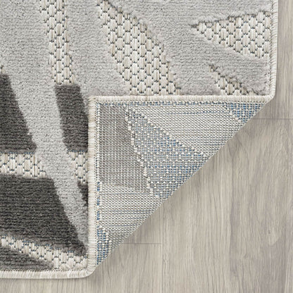 Tapis d'intérieur/extérieur à motif floral côtier Origin.