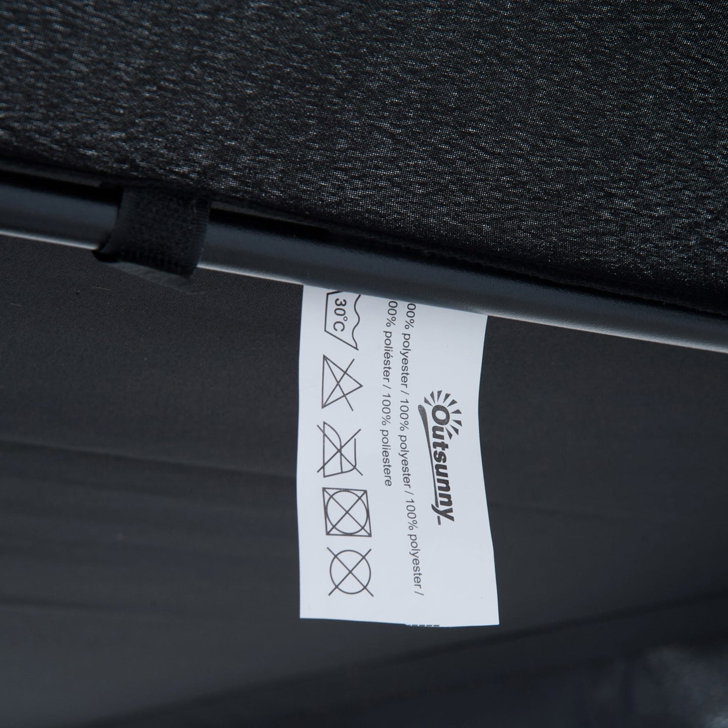 Balançoire de jardin Outsunny pour 3 personnes