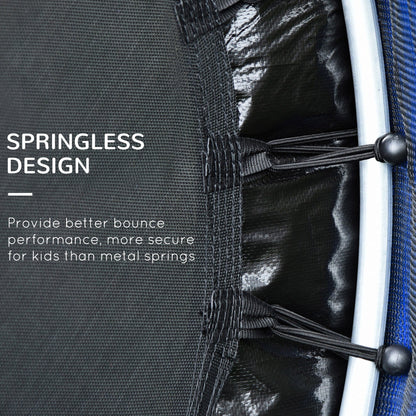 Trampoline Outsunny pour enfants de 1,5 m de diamètre avec filet, pour l'intérieur et l'extérieur, de 3 à 6 ans