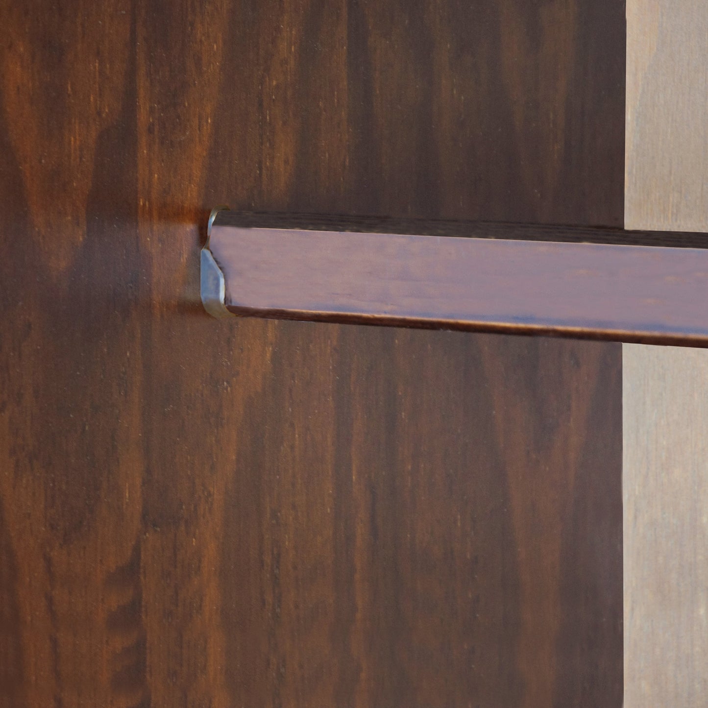 Armoire-penderie Palace Imports Cosmo 3 portes, 100 % bois massif, avec portes en bois massif ou miroir