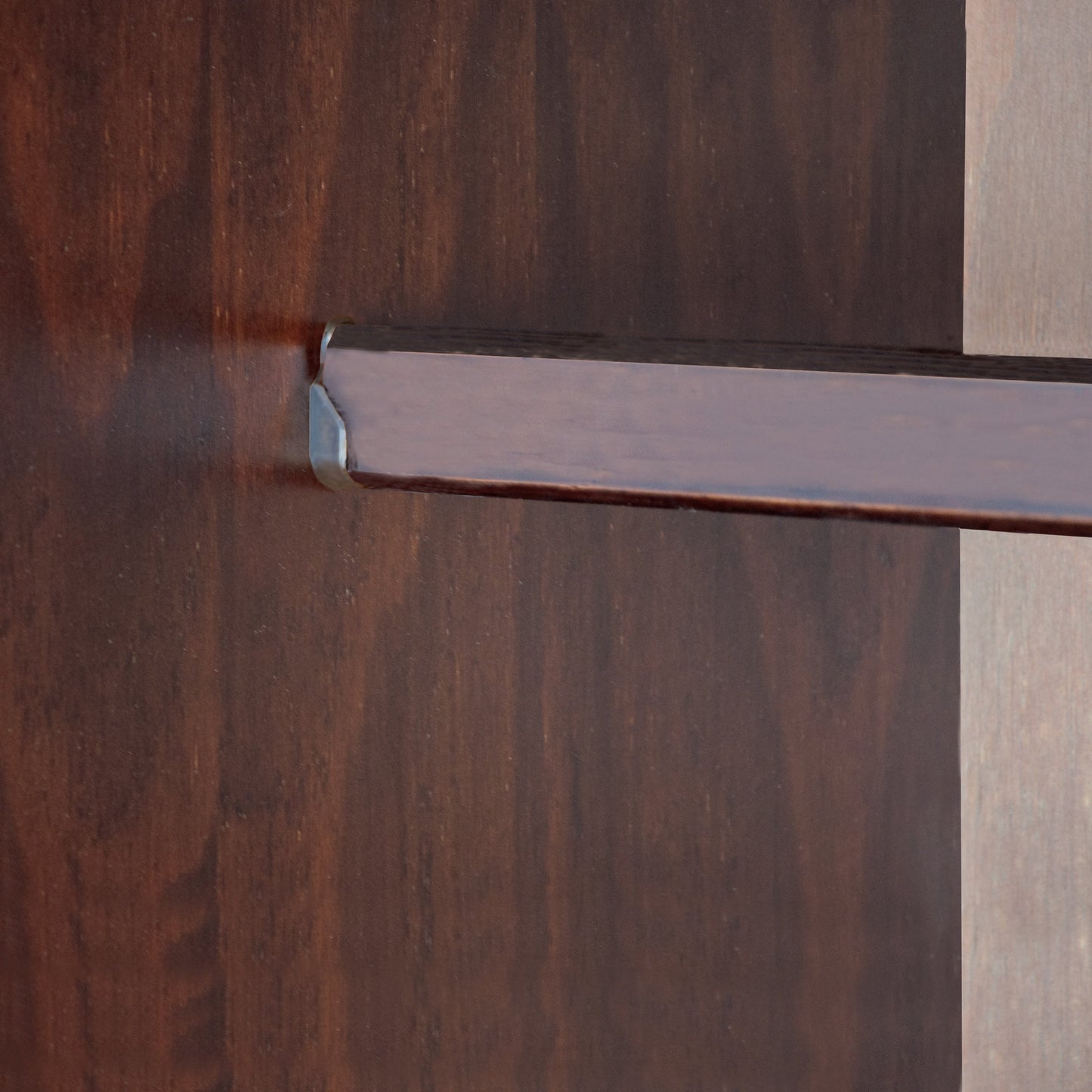 Armoire-penderie Kyle 4 portes de Palace Imports, 100 % bois massif, avec portes en bois massif ou miroir