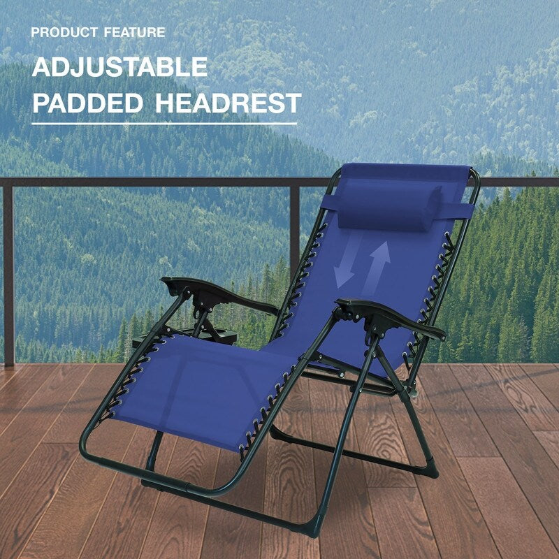 Sun-Ray 1pc Oversized Zero Gravity Chair