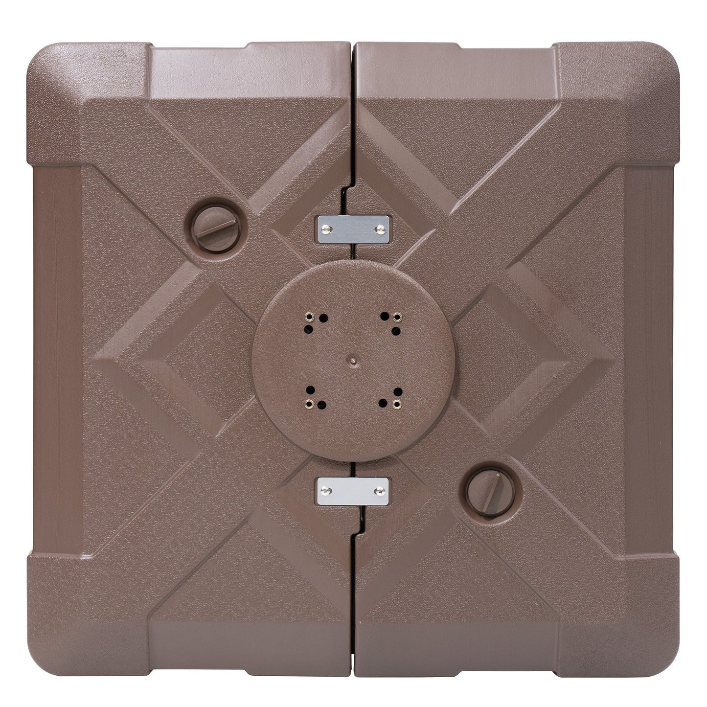 Pied de parasol déporté Pellabant 220 lb avec roulettes - Non disponible