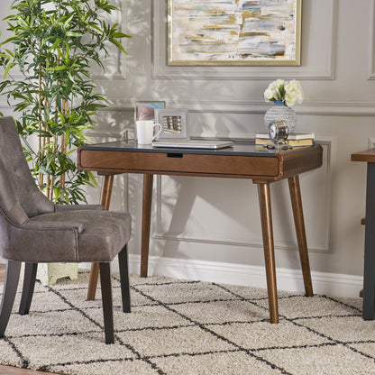 Bureau Peninah en faux bois d'hévéa par Christopher Knight Home