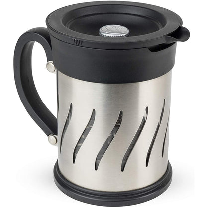 Moulin à café/cafetière à piston Peugeot 35257 Paris Press, acier inoxydable - 7,6 x 7,6 x 15,2 cm