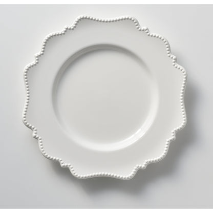 Assiette plate blanche Red Vanilla Pinpoint 11 (Lot de 6)
