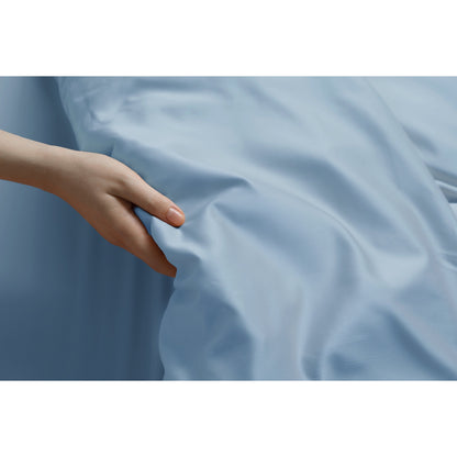 Ensemble de draps Pointehaven en coton à fibres longues, poches profondes, 620 fils/cm²