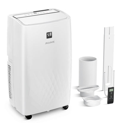 Climatiseur portable avec chauffage – 12 000 BTU en refroidissement et 10 000 BTU en chauffage pour des pièces jusqu’à 700 pieds carrés