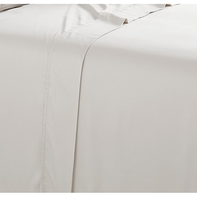 Ensemble de draps 4 pièces de luxe en viscose de bambou 100 % de qualité supérieure, poches extra profondes de 53 cm (21 pouces).