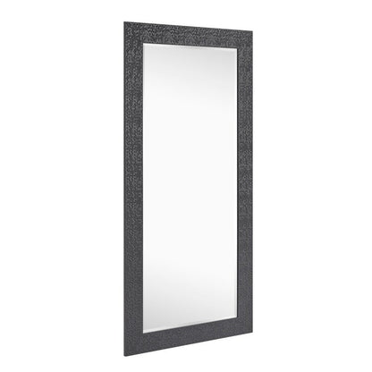 Miroir vertical pleine longueur haut de gamme à motif mosaïque - Sur pied, à incliner, autoportant - Miroir de dressing en pied