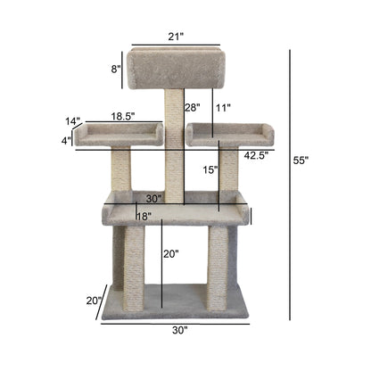Arbre à chat Prestige extra large pour grands chats