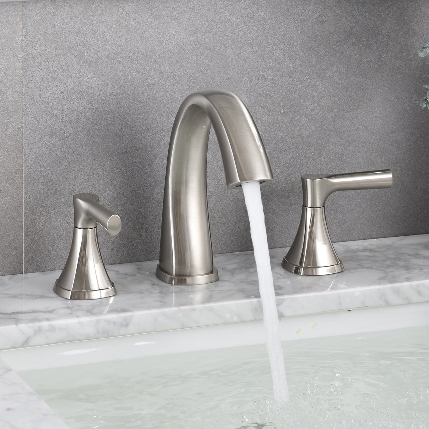 Robinet de lavabo Proox 8 à entraxe large avec système de vidange SpotShield