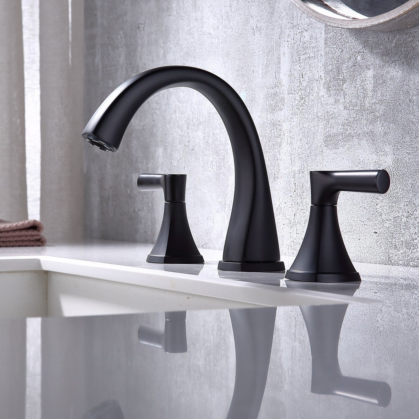 Robinet de lavabo Proox 8 à entraxe large avec système de vidange SpotShield