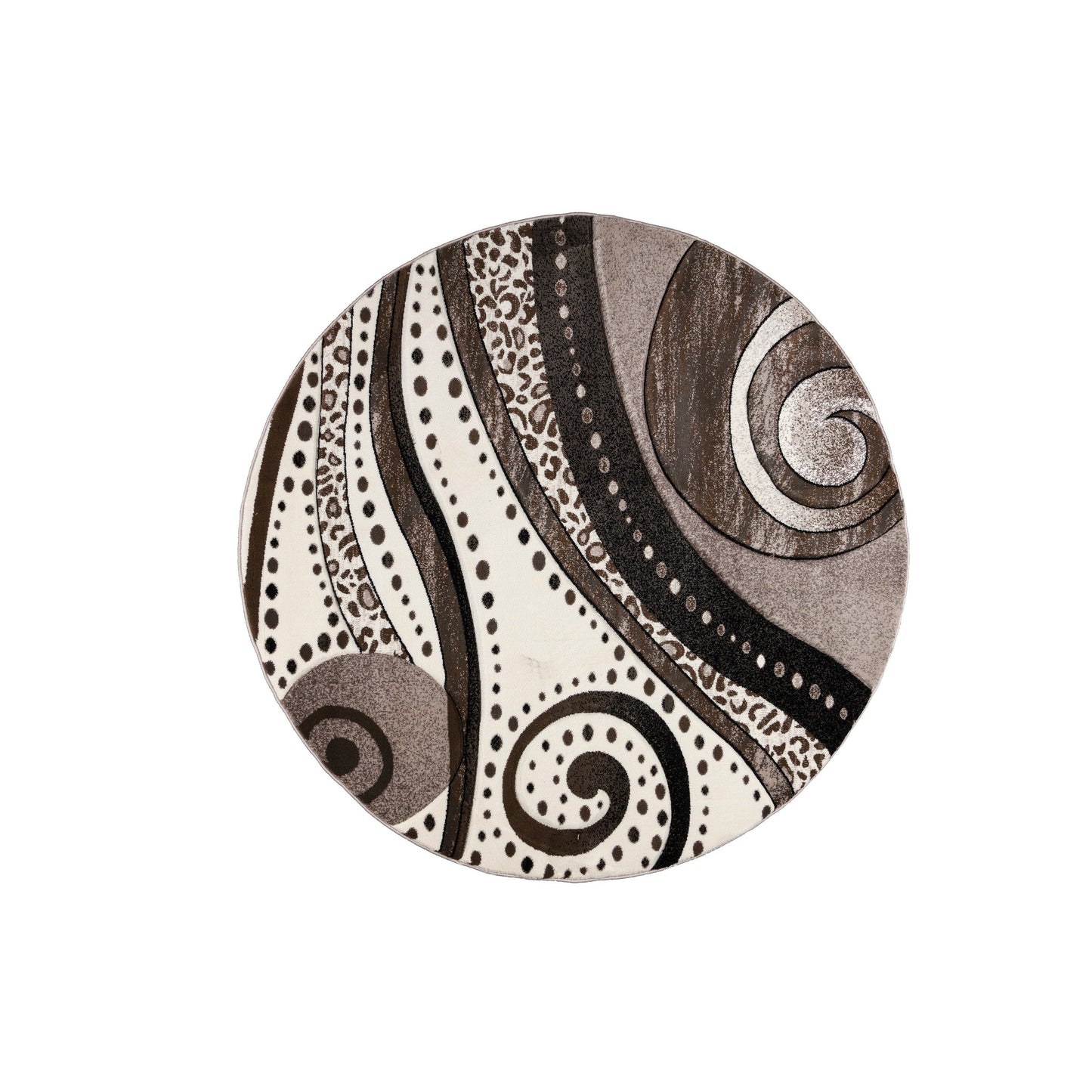 Tapis Rhodes Collection Abstract Swirl