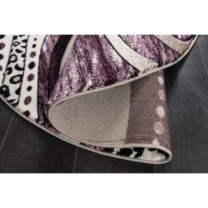 Tapis Rhodes Collection Abstract Swirl