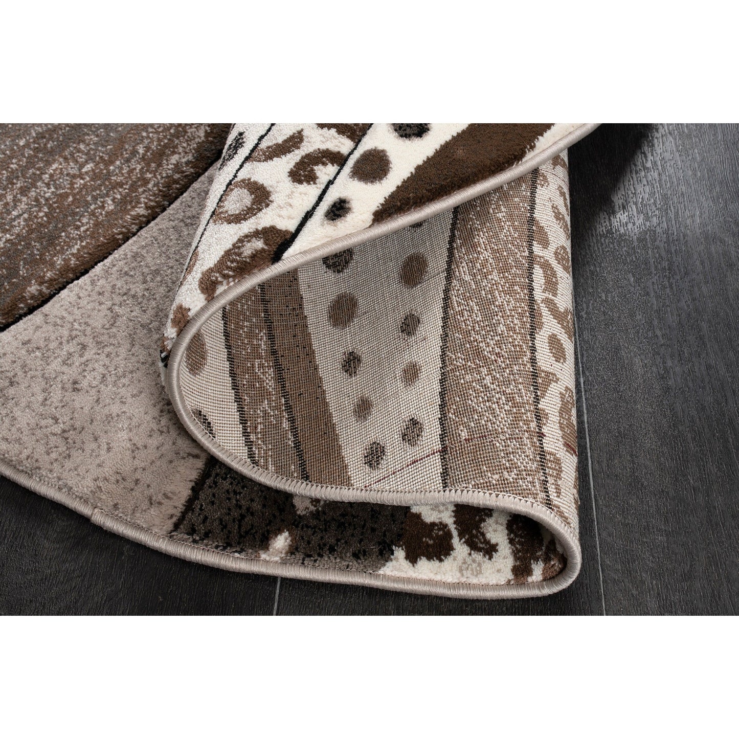 Tapis Rhodes Collection Abstract Swirl