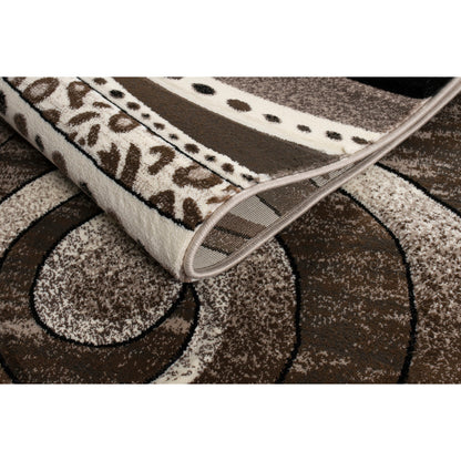 Tapis Rhodes Collection Abstract Swirl
