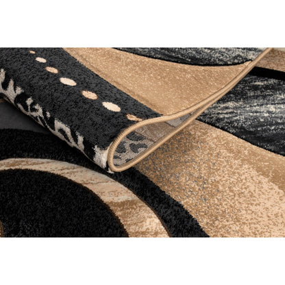 Tapis Rhodes Collection Abstract Swirl