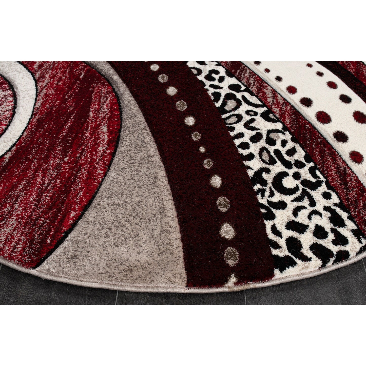 Tapis Rhodes Collection Abstract Swirl